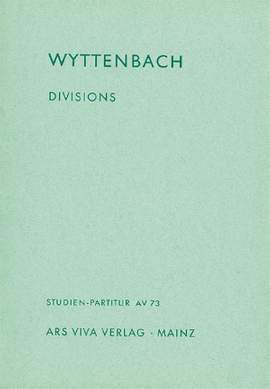 Wyttenbach, J: Divisions
