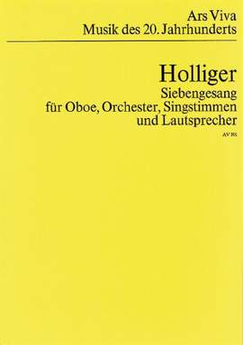 Holliger, H: Siebengesang