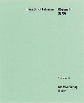 Lehmann, H U: Regions III