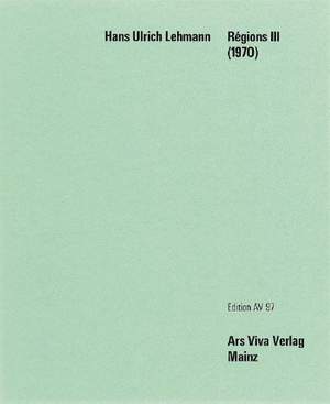 Lehmann, H U: Regions III