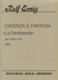 Emig, R: Cadenza e Fantasia