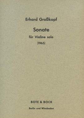 Grosskopf, E: Sonate Nr.2
