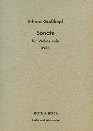 Grosskopf, E: Sonate Nr.2