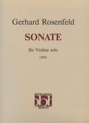 Rosenfeld, G: Sonate