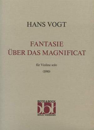 Vogt, H: Fantasie über das Magnificat
