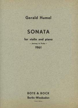 Humel, G: Sonata No. 1