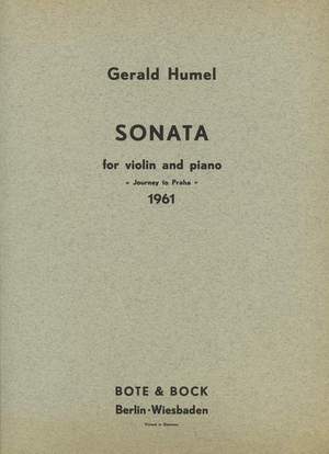 Humel, G: Sonate Nr.1