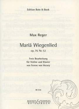 Reger: The Virgins Slumber Song op. 76/52