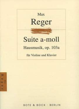 Reger: House music op. 103a