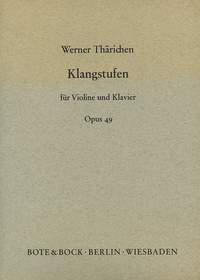 Thaerichen, W: Klangstufen op. 49