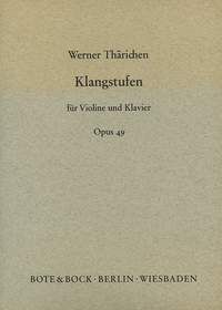 Thaerichen, W: Klangstufen op. 49