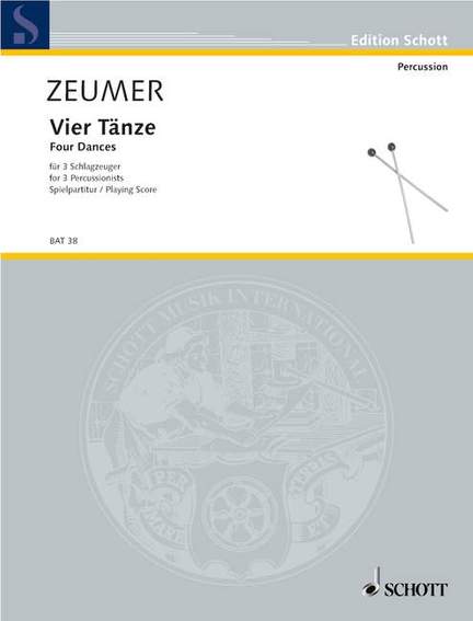 Zeumer, G: 4 Tänze