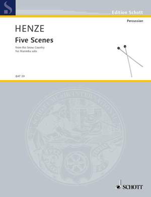 Henze, H W: Five Scenes from the Snow Country