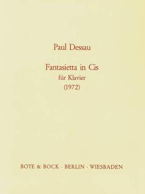 Dessau, P: Fantasietta in C sharp