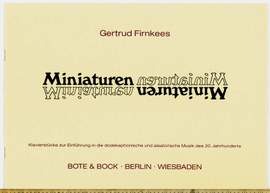 Firnkees, G: Miniaturen
