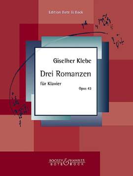 Klebe, G: Three Romances op. 43