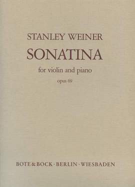Weiner, S: Sonatina op. 69