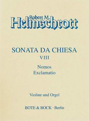 Helmschrott, R M: Sonata da chiesa VIII