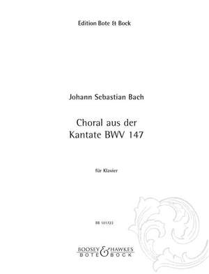 Bach, J S: Chorale BWV 147 No. 7
