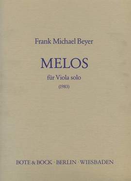 Beyer, F M: Melos I und II