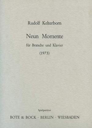 Kelterborn, R: Nine Moments