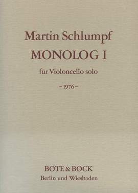 Schlumpf, M: Monolog I