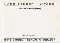 Zender, H: Litanei