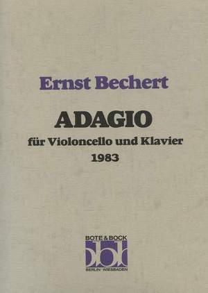 Bechert, E: Adagio