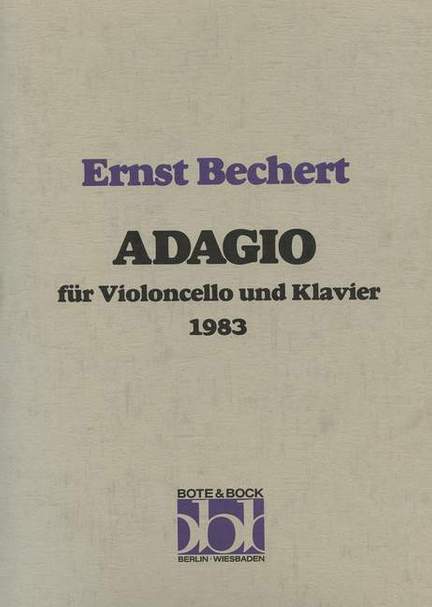 Bechert, E: Adagio