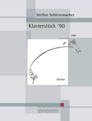 Schleiermacher, S: Klavierstück '90