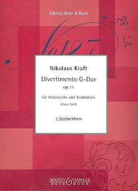 Kraft, N: Divertimento G-Dur G major op. 14