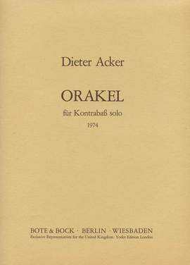 Acker, D: Orakel