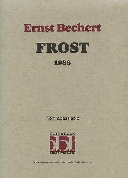 Bechert, E: Frost
