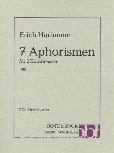 Hartmann, E: Sieben Aphorismen