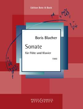 Blacher, B: Sonate