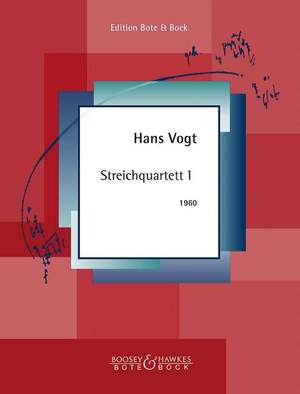 Vogt, H: String Quartet I
