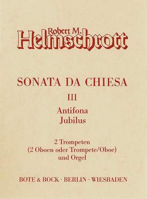 Helmschrott, R M: Sonata da chiesa III