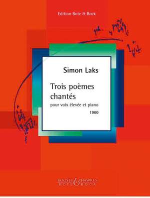 Laks, S: Trois poèmes chantés