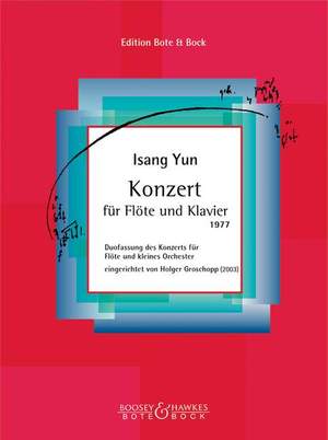 Yun, I: Concerto for Flute and Piano