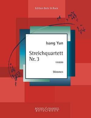 Yun, I: String Quartet No. 3