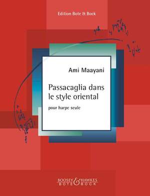Maayani, A: Passacaglia dans le style oriental