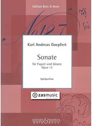 Goepfert, C A: Sonata op. 13 No. 68
