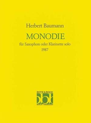 Baumann, H: Monodie