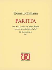 Lohmann, H: Partita