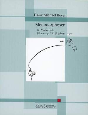 Beyer, F M: Metamorphosen