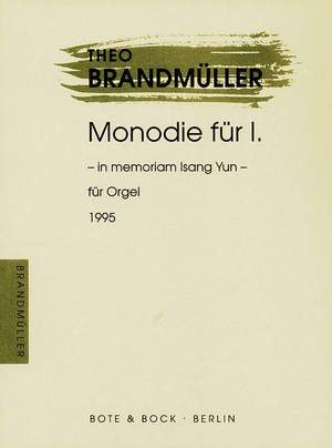 Brandmueller, T: Monodie für I.