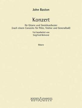 Baston, J: Concerto