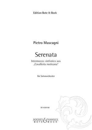 Intermezzo sinfonico ("Cavalleria rusticana") und Serenata ("Lyrische Suite")