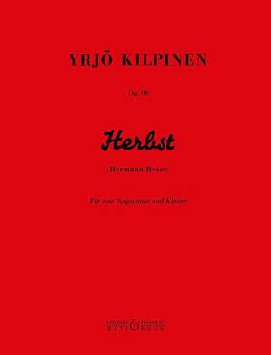 Kilpinen, Y: Herbst op. 98