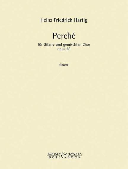 Hartig, H F: Perché op. 28 No. 31